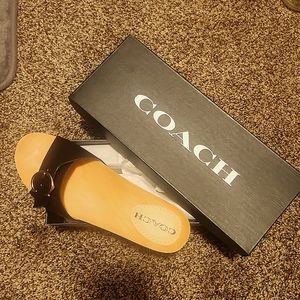 Coach sandals